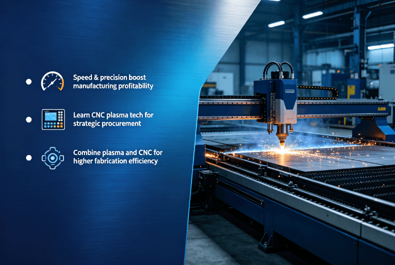 CNC Plasma Cutting: Speed, Precision & Procurement Strategy