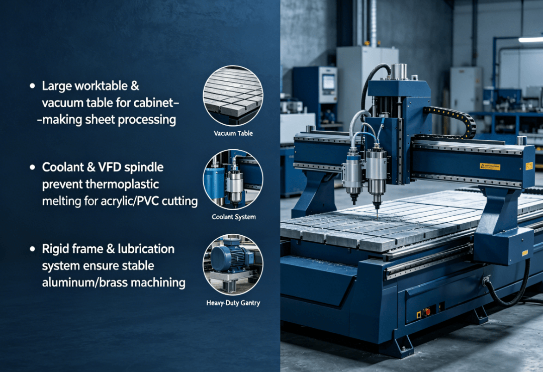 Choose a CNC Router for Different Materials