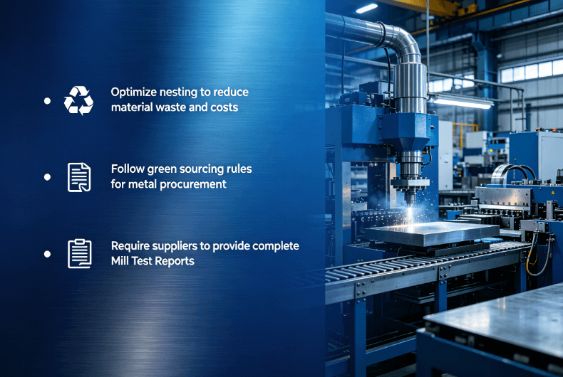 Green Sourcing & Compliance for Plasma Cutting Procurement