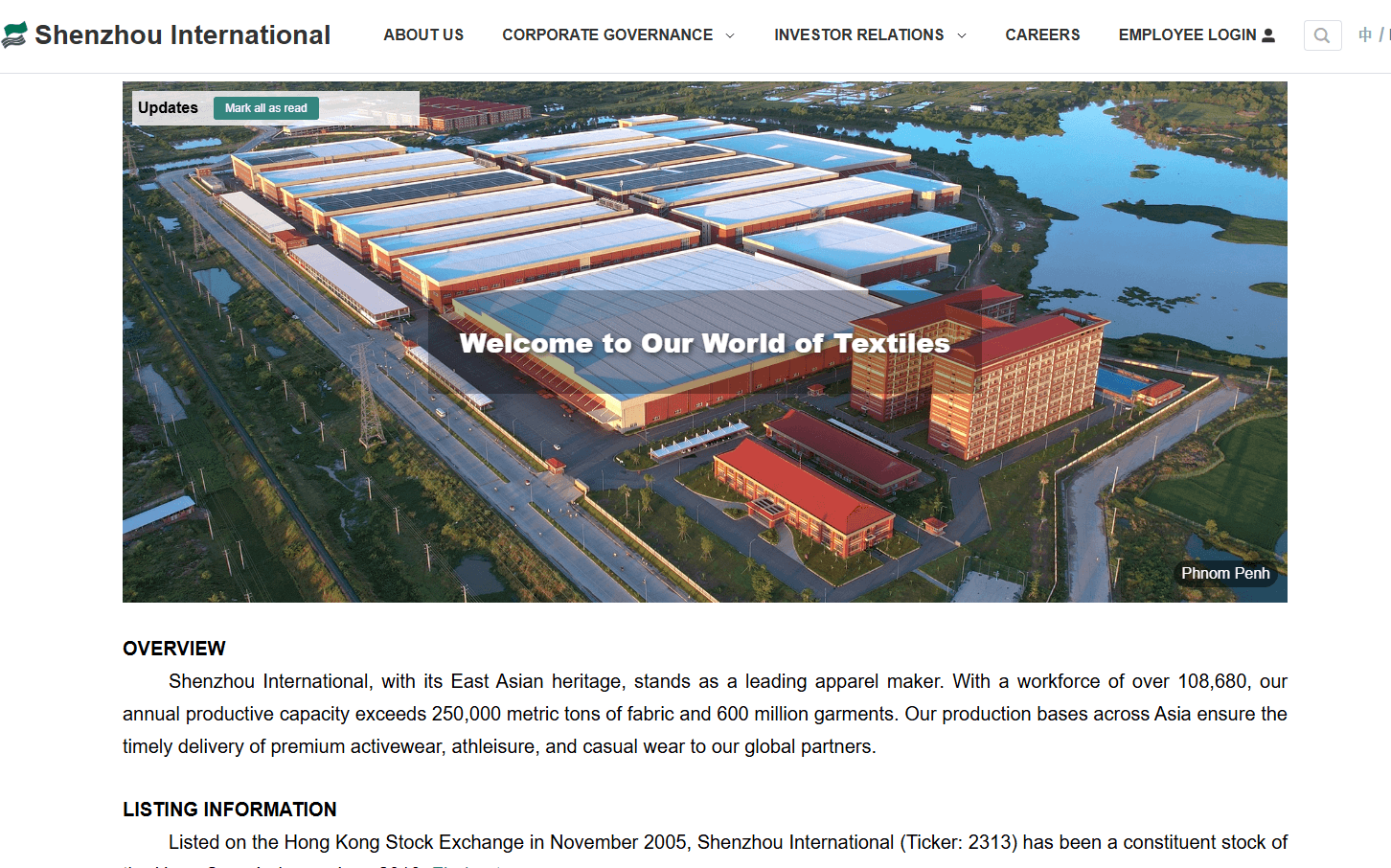 Shenzhou International Group