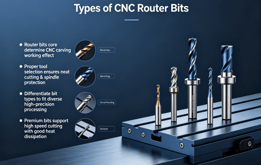 Types of CNC Router Bits