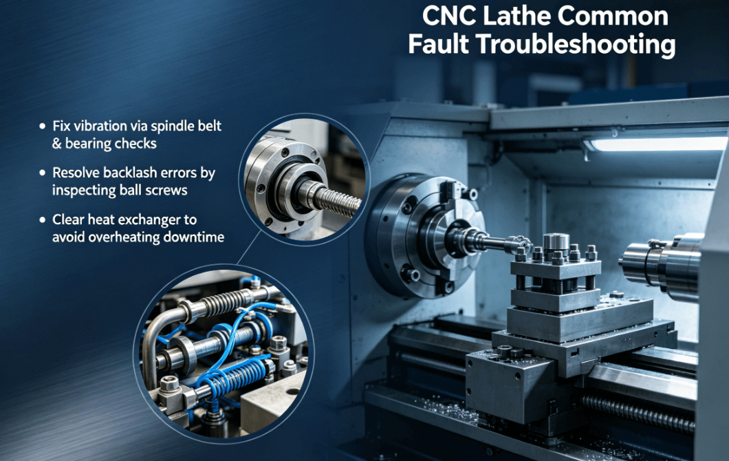 CNC Lathe Troubleshooting: Vibration, Backlash & Overheating