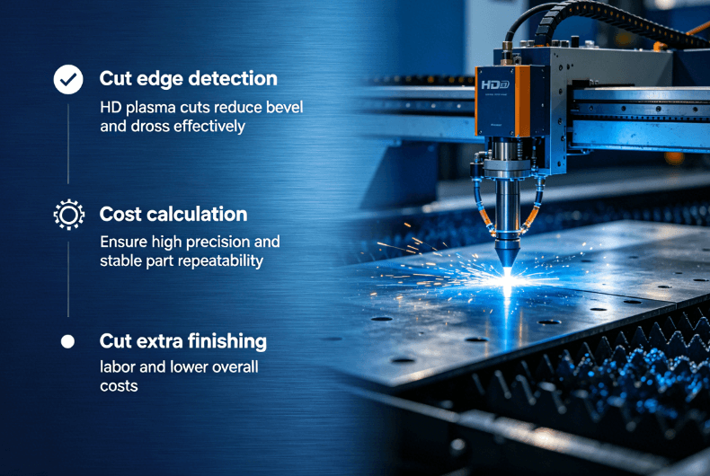 HD Plasma Cutting: Precision Edges & Reduced Secondary Work
