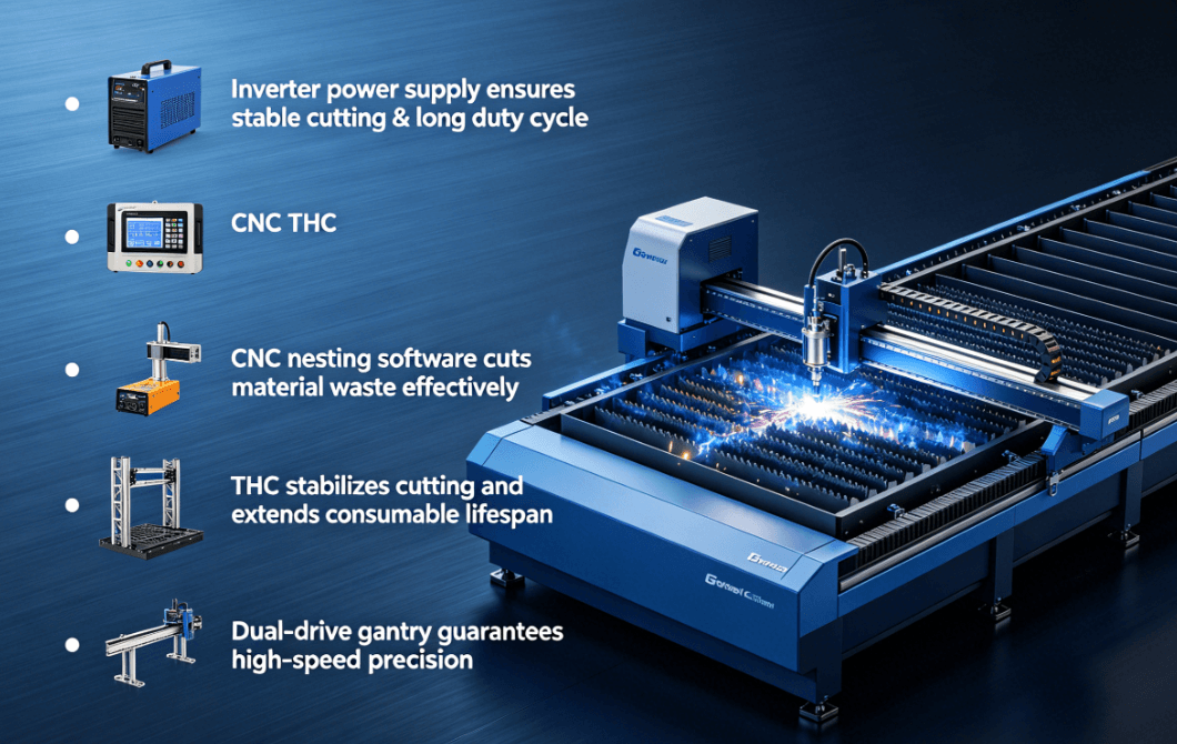 Plasma Cutting Table: Core Components & Performance Features