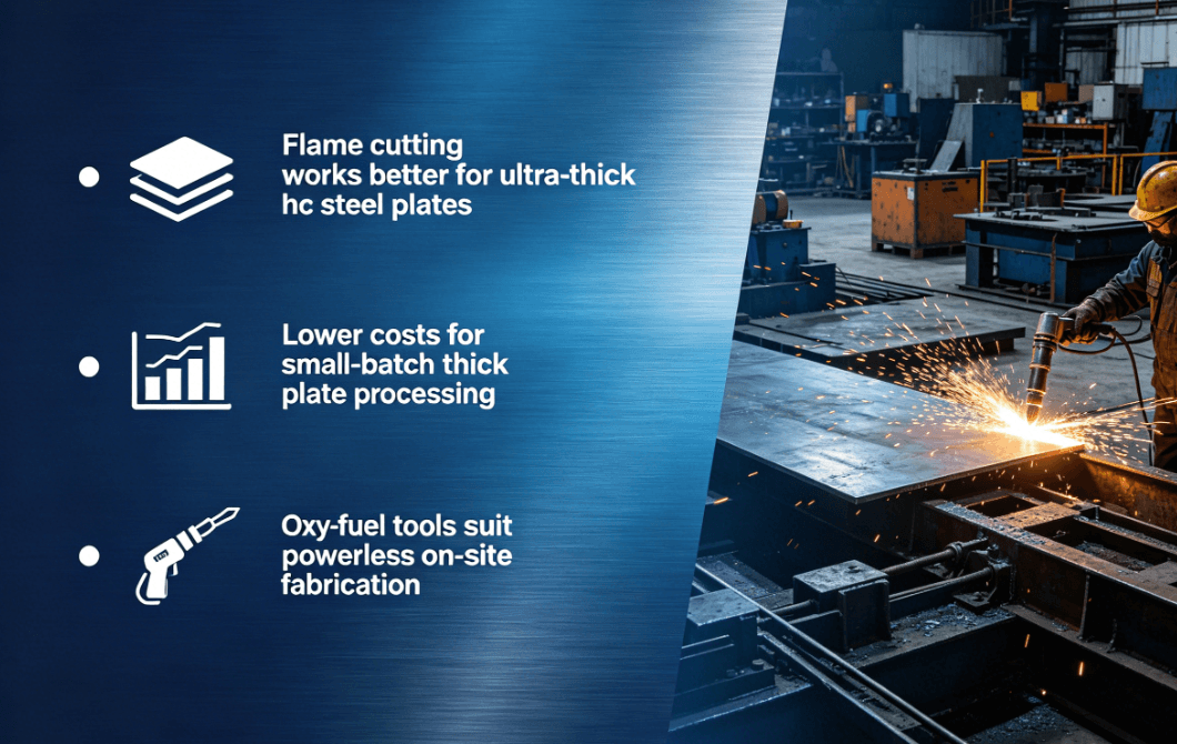 Plasma & Oxy-Fuel Cutting: Thickness, Cost & Portability