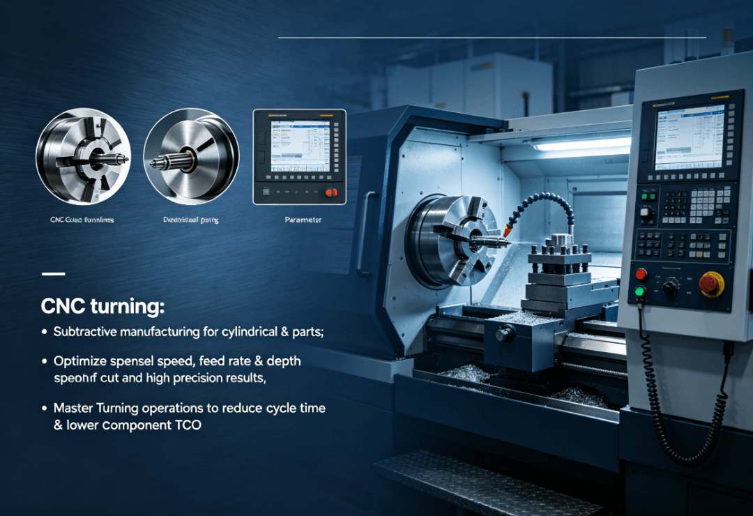 Common Turning Operations: CNC Lathe Process Guide